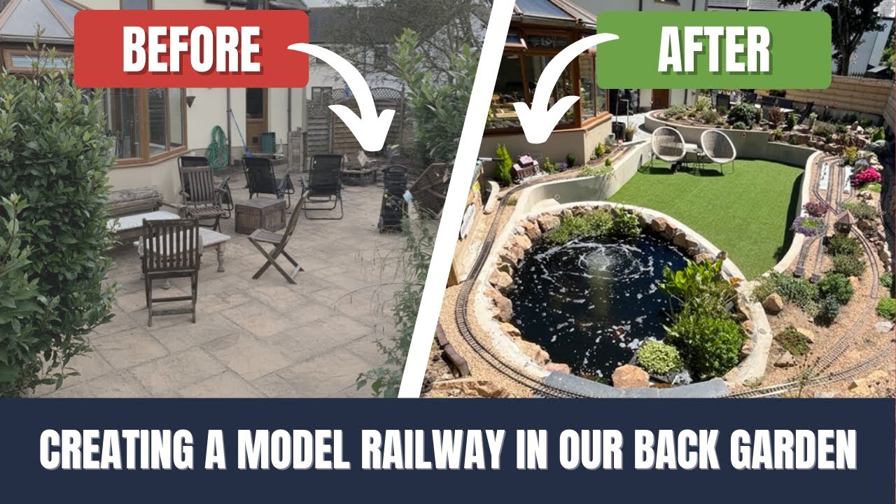Building a Large Scale Model Railway in our Garden