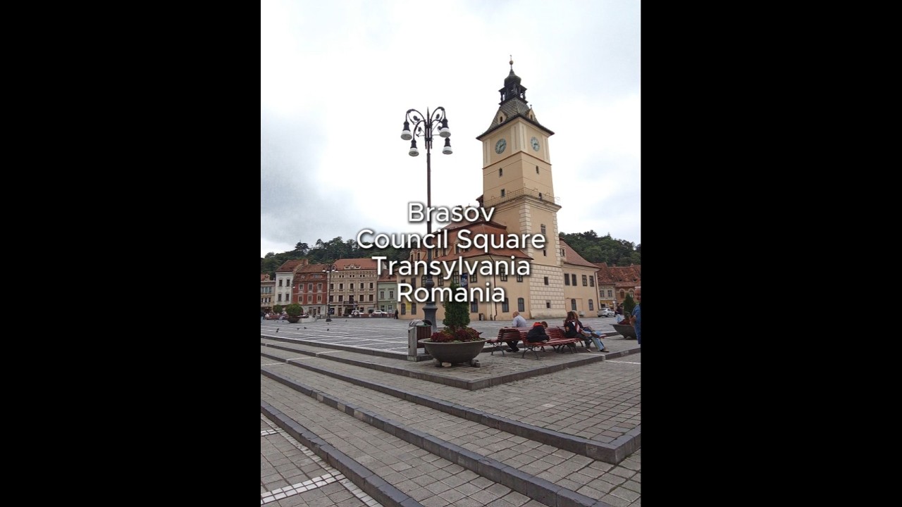 Brasov Council Square Piața Sfatului Transylvania Romania
