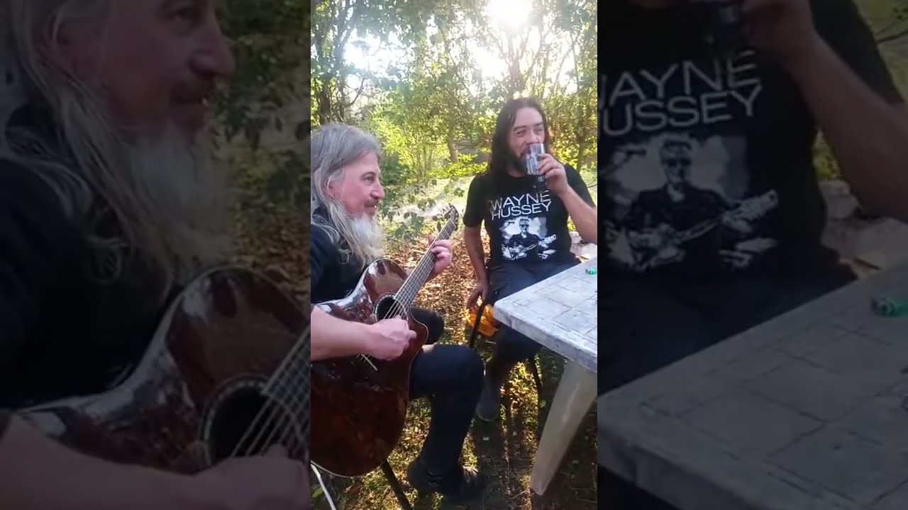 IMPERDIBLE - Tano Romano y O'connor cantando a orillas del río (Leer descripción por favor)
