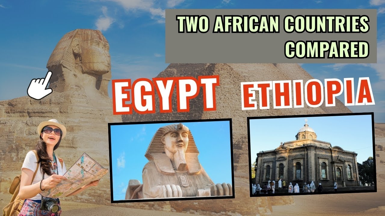 Comparison Between Egypt and Ethiopia 🏛️🌿 | Civilization to Modern Era