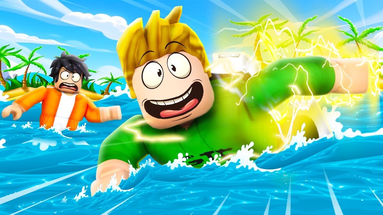 I Became The Fastest  Swimmer In Roblox Swim Race Simulator