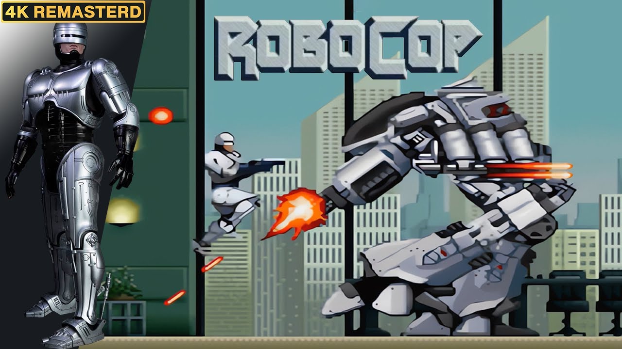 RoboCop Longplay (Arcade) [4K/Remastered/60FPS]