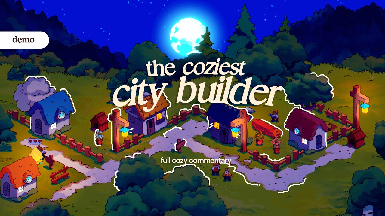 building a colourful town from scratch 🌾 | spiritstead demo cozy playthrough 🏘️
