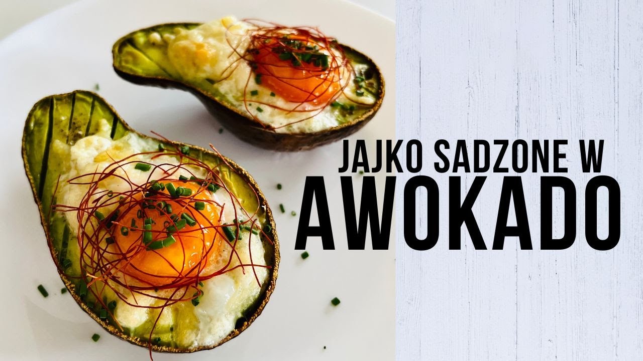 Śniadanie mistrzów! Jajko sadzone w awokado.