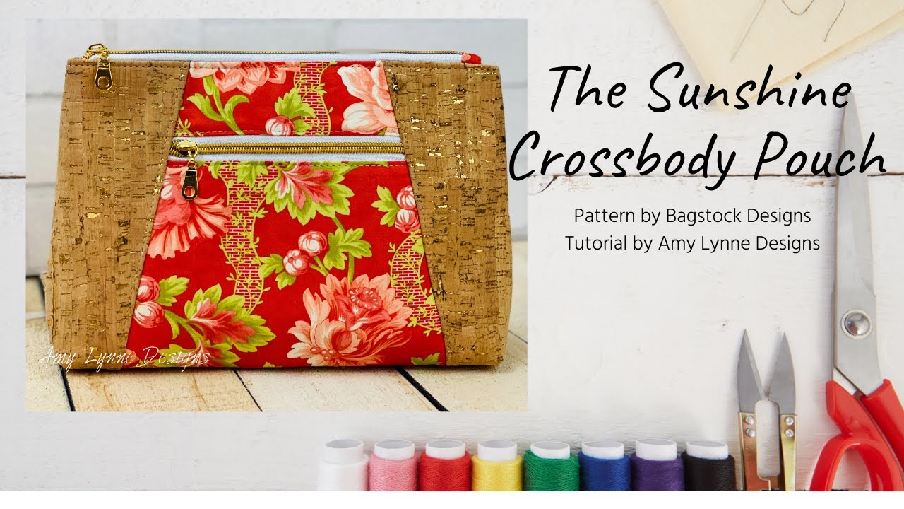 The Sunshine Crossbody Pouch Tutorial