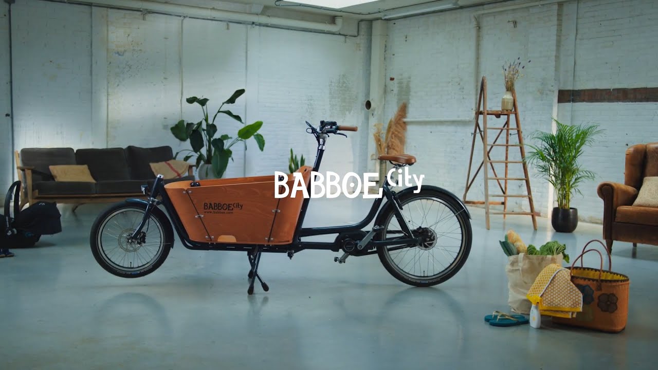 Babboe City and Babboe City E cargo bikes