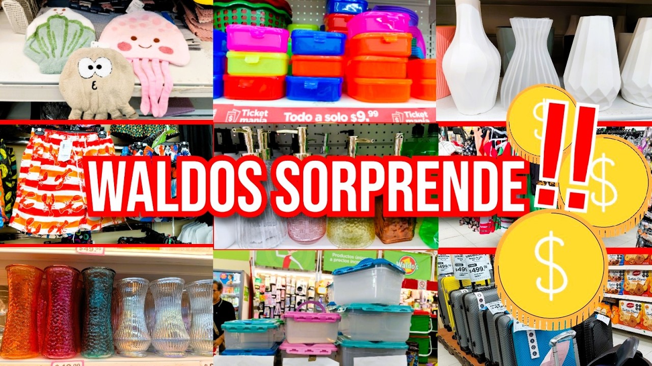 🔥Waldos Sorprende!!😱 | &iexcl;Mira TODO lo nuevo que lleg&oacute; a la tienda! 💰 &iexcl;NUEVOS PRECIOS! #decoraci&oacute;n