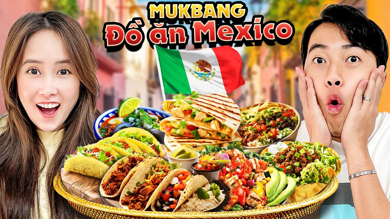 Mukbang đồ ăn Mexico cùng CrisDevilGamer và Mai Quỳnh Anh