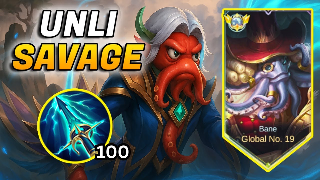 This BANE Build That Can Give You SAVAGE - Mobile Legends