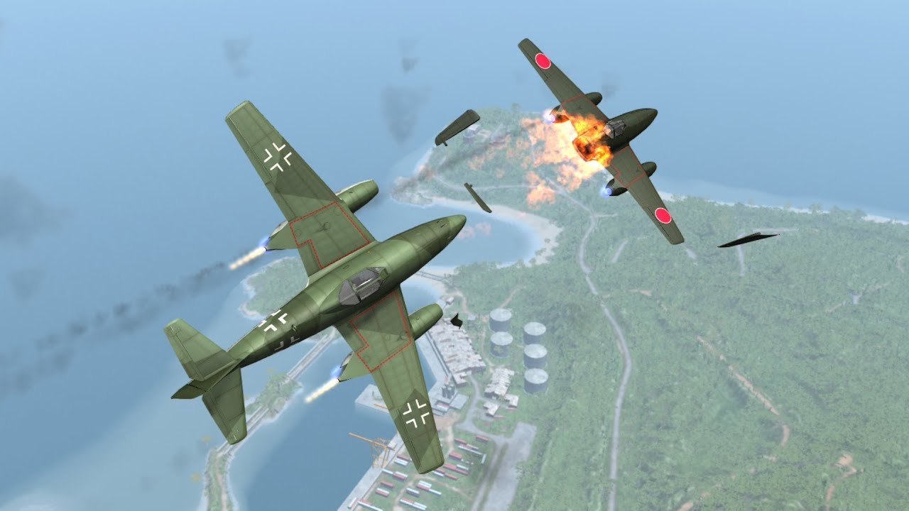 Fighter Jet Mid-Air Interceptions & Takedowns 2 | BeamNG.drive