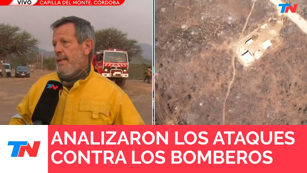 CÓRDOBA I A pesar del despliegue de los bomberos, no consiguen controlar el avance del fuego