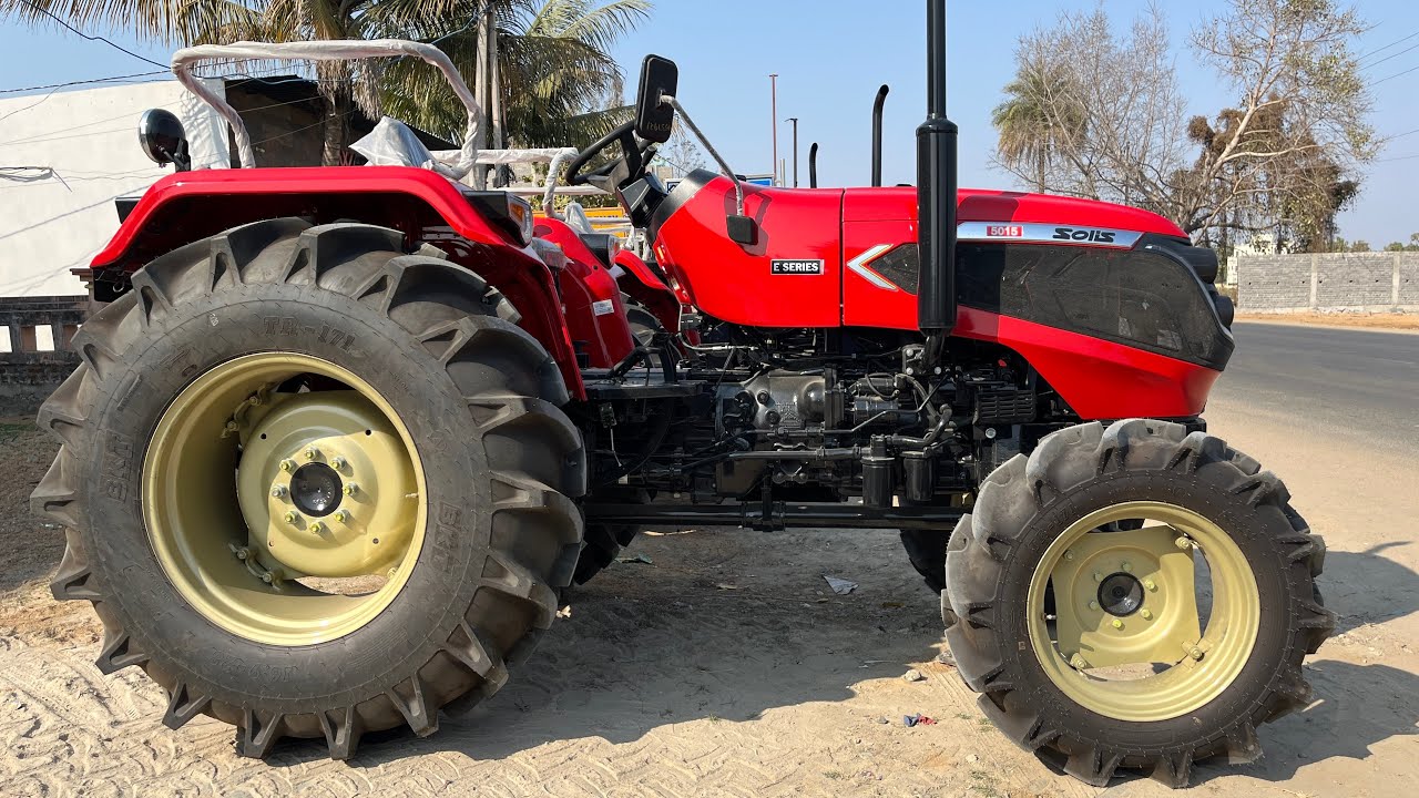 2025 Model Solis Yanmar 5015E 4WD Ultra - Big tyre Full review Hindi