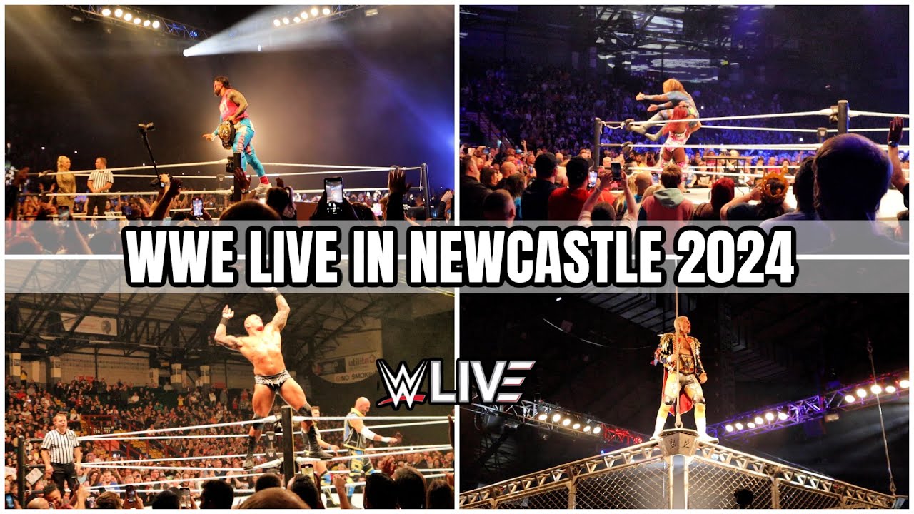 #WWELIVE In Newcastle 2024 | Ollie Walker