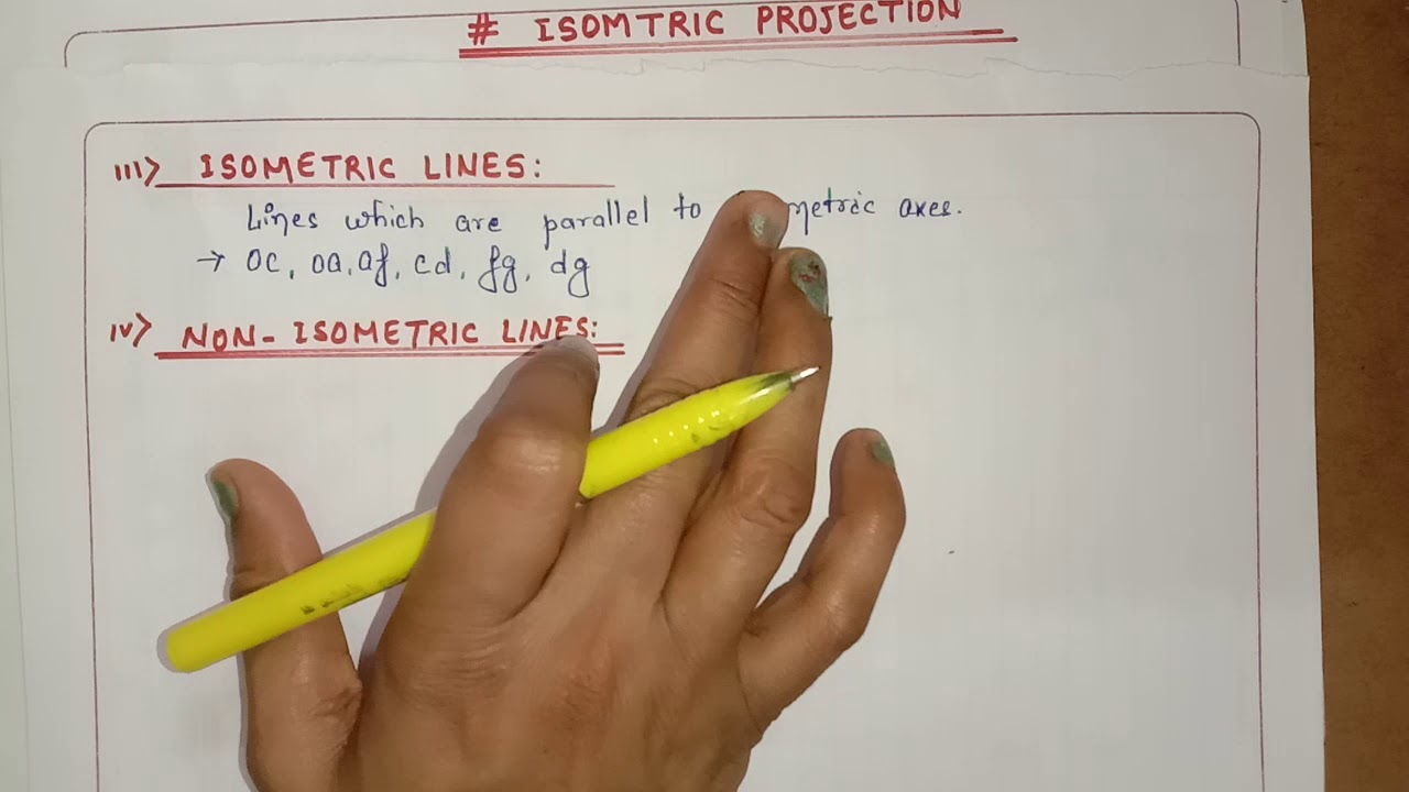 Isometric Projection.....Lecture - 1.....Introduction.....