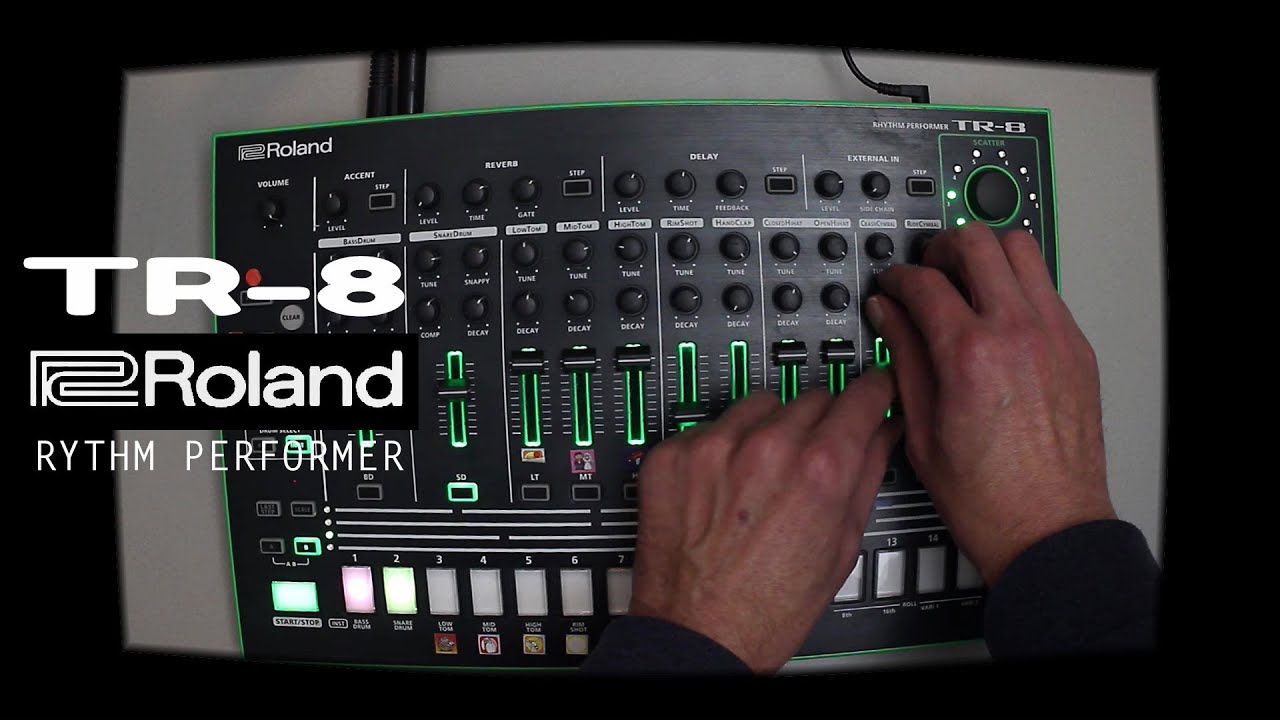 Roland TR-8 // Solo Demonstration // No Talking