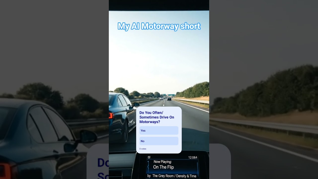 #DreamScreenAI #Motorway My Own AI Motorway Drive