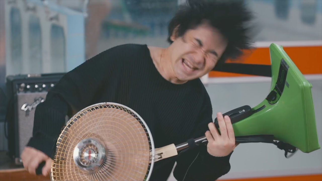 Electric Fan Harp in the bathhouse │ 銭湯で扇風琴 ♨️