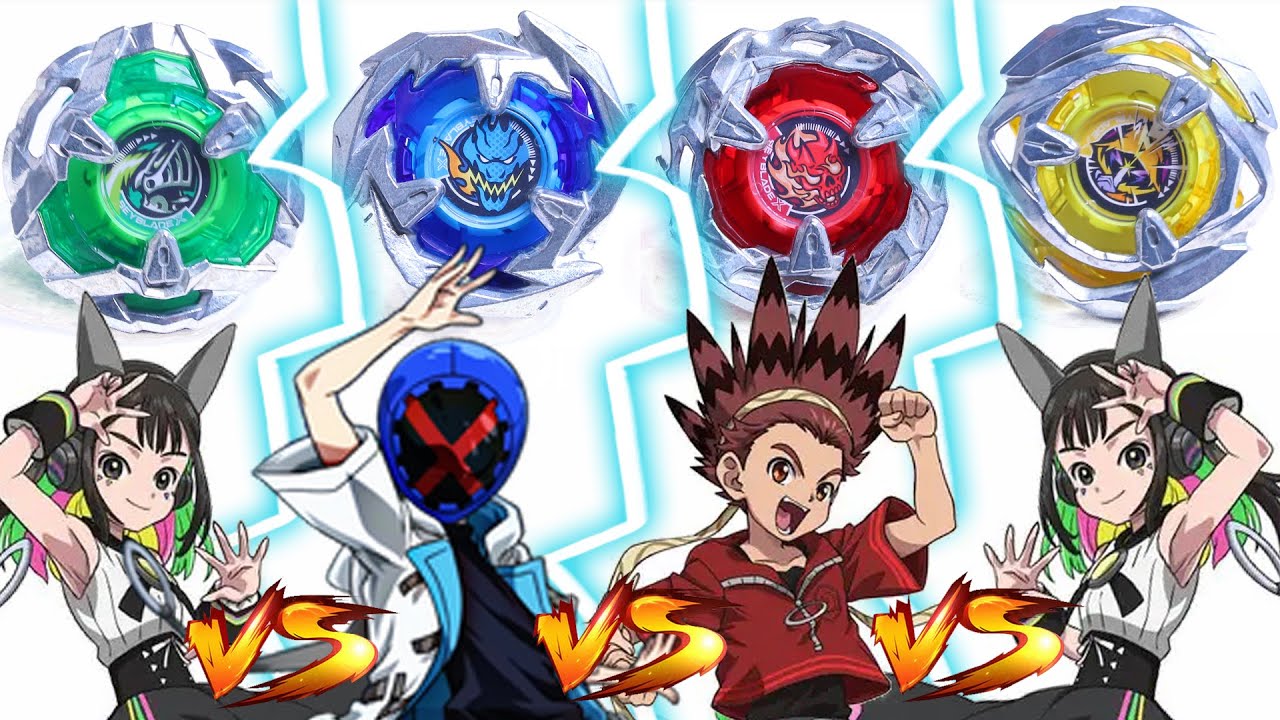 This is a ULTIMATE 4 Way BATTLE in the REAL LIFE ANIME Stadium