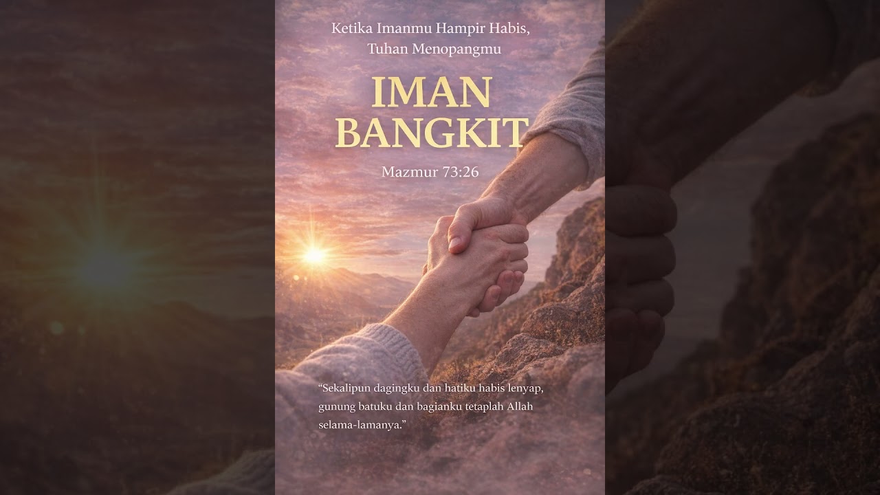 Ketika Imanmu Hampir Habis, Tuhan Menopangmu 
