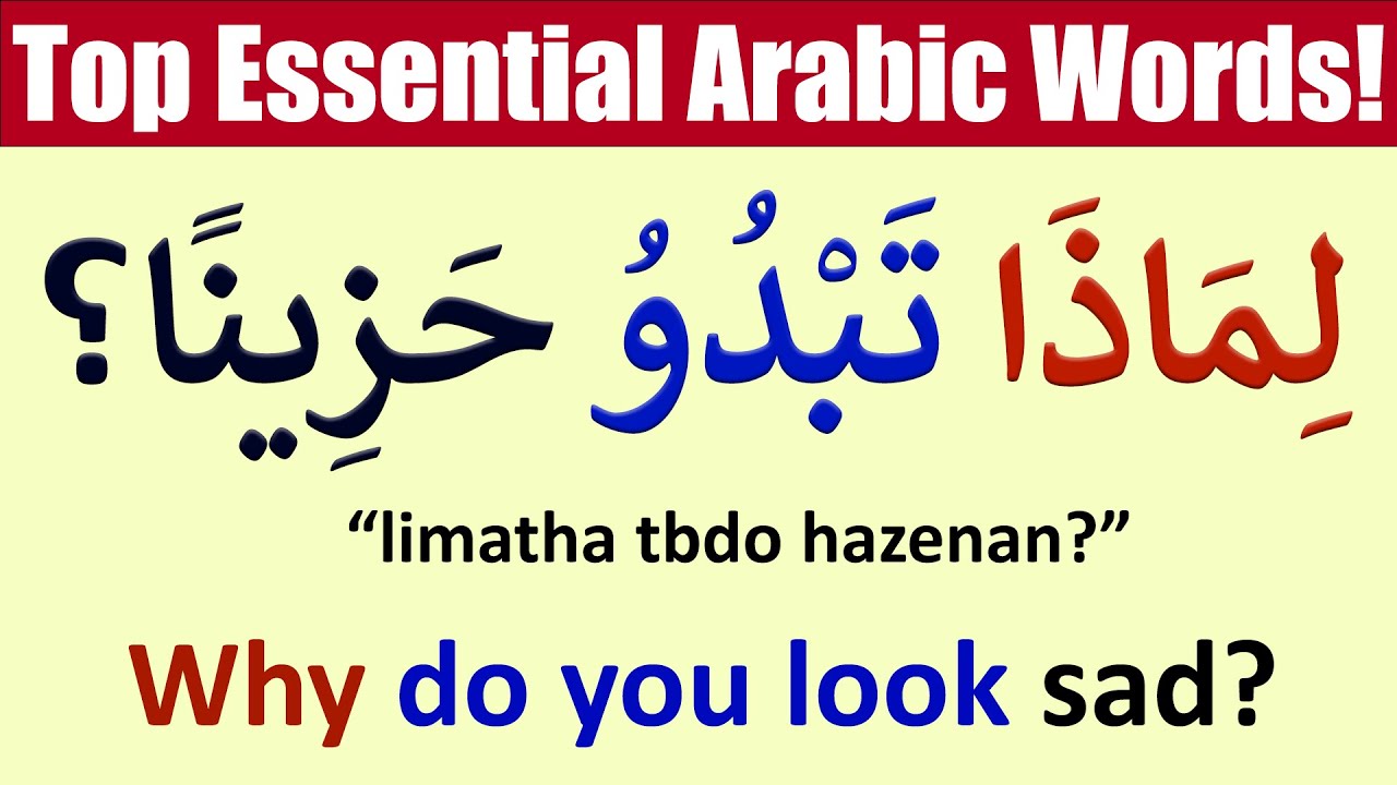 Arabic Made Easy: Top Words to Start Speaking Arabic Today!