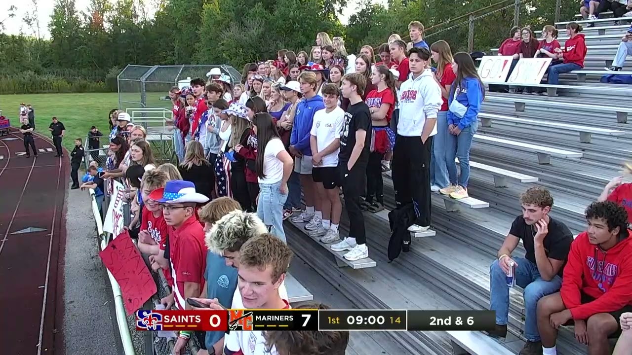 St. Clair Saints Football vs Marine City Mariners