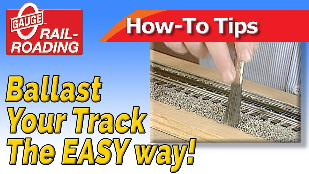 HOW-TO: Ballast Track the EASY Way!