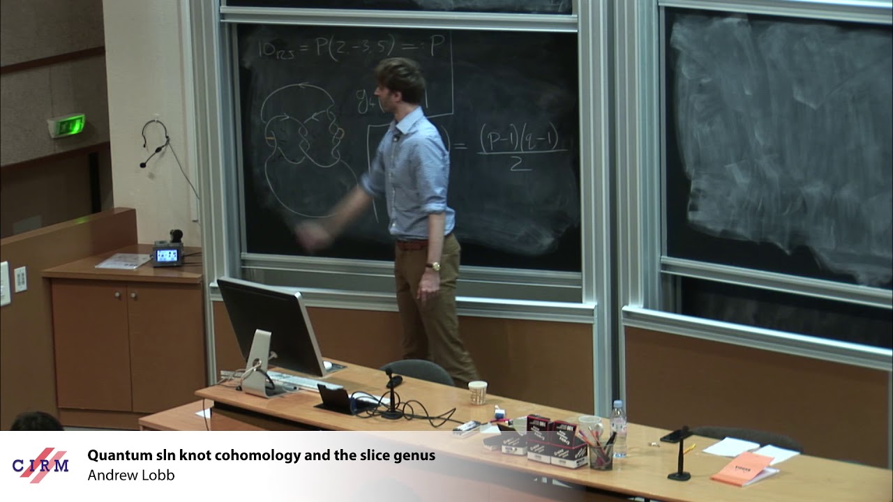 Andrew Lobb: Quantum sln knot cohomology and the slice genus