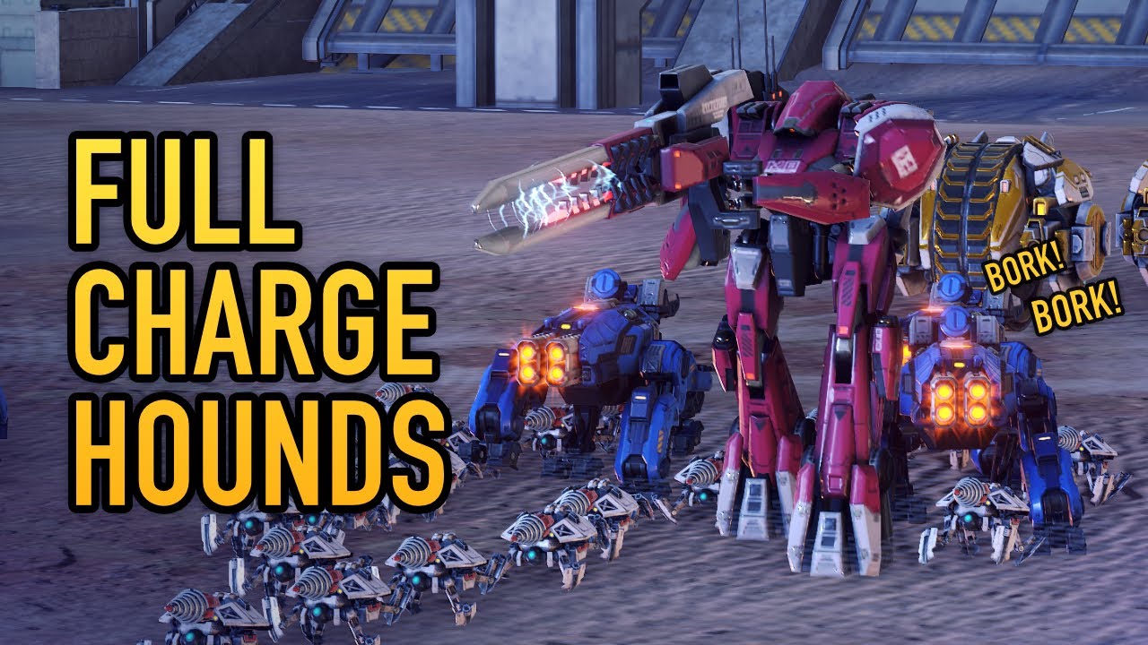 Taking the Hounds for a LONG Walk... | Mechabellum Gameplay