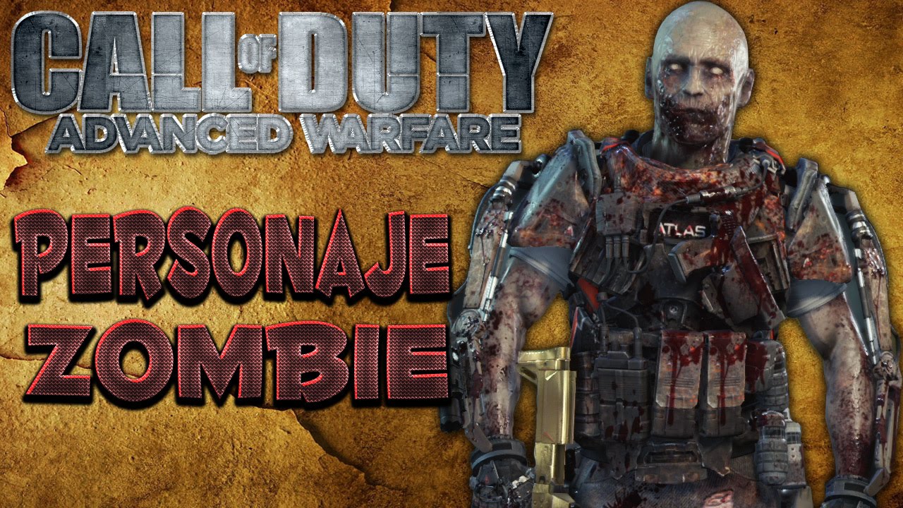 Personaje Zombie Online y Oleada de Zombies - CoD Advanced Warfare