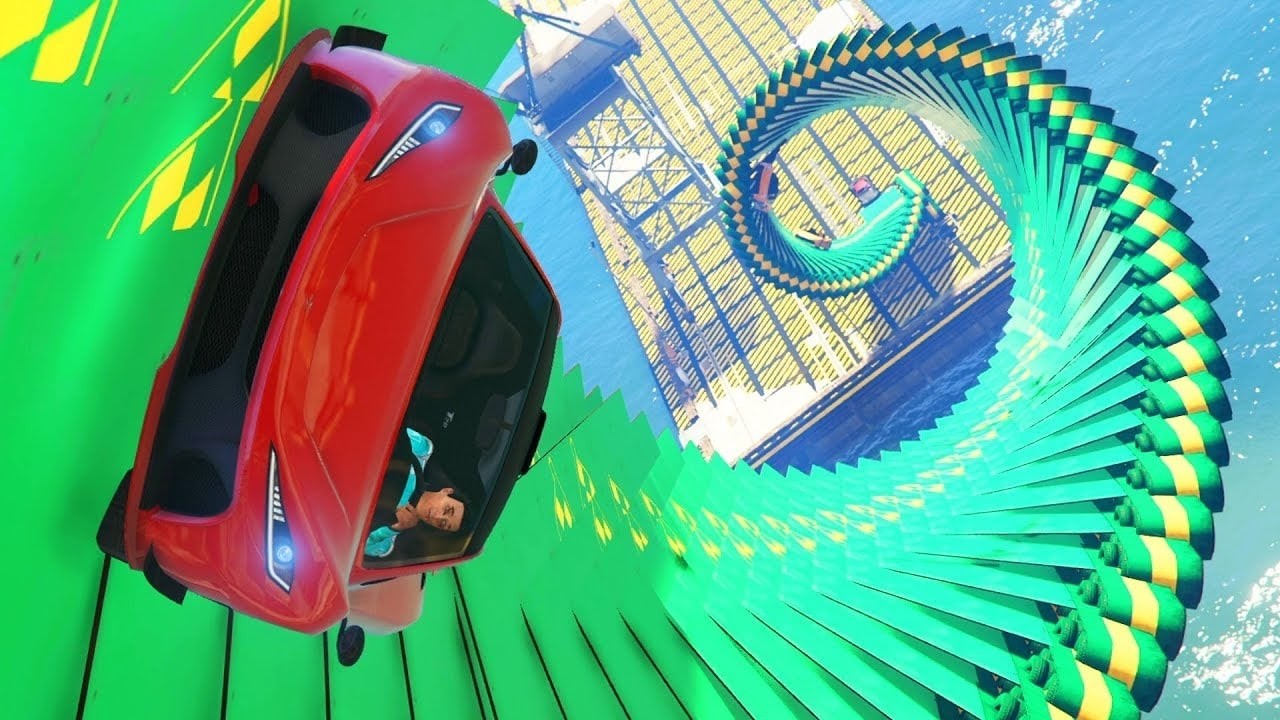 Jugando al obby de carros
