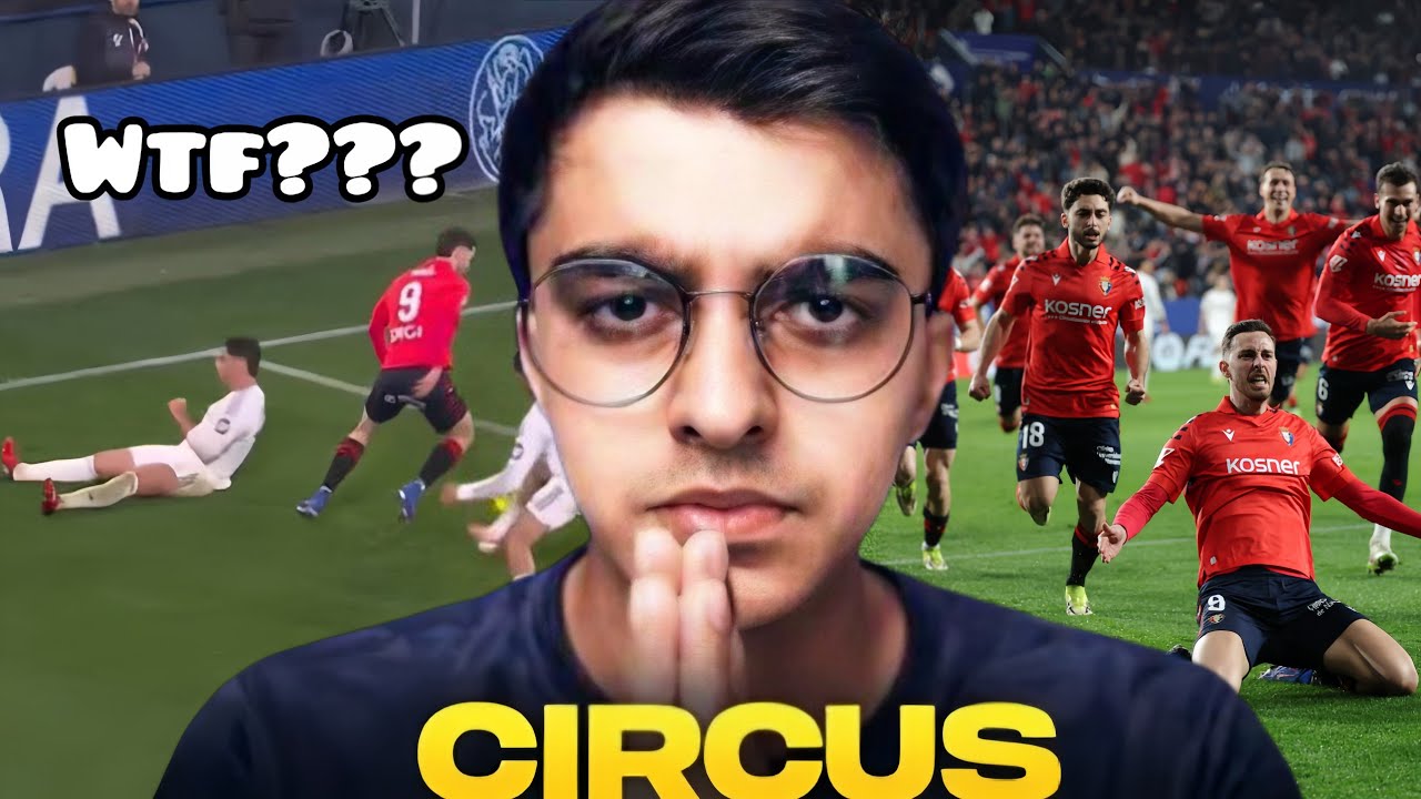 DISGRACEFUL REAL MADRID LOOSE TO OSASUNA!!!! YJR AND CHONKY REACTION @yashyjr @chonkyy7871 