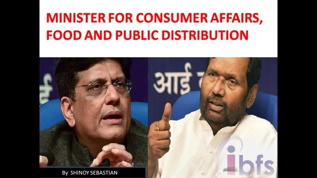 IBFS | Minister for Consumer Affairs, Food and Public Distribution