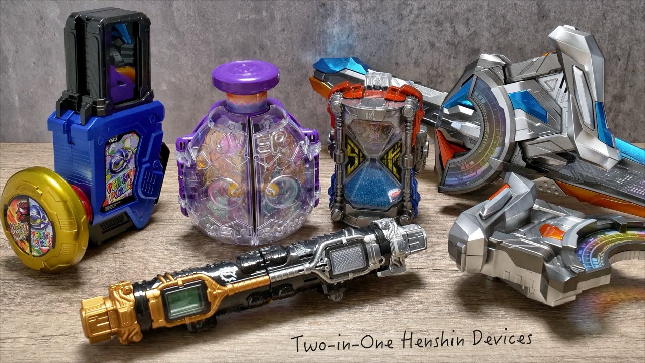 ２つのフォームを使い分けて変身！なアイテム集【仮面ライダー】/Two-in-One Henshin Device Collection | KamenRider