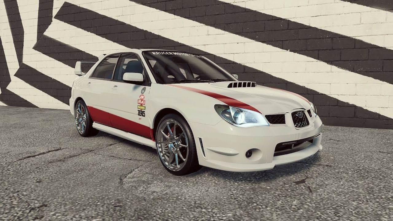 carros de filmes Nascido Para Correr subaru lmapreza wrx sti 2006 no nfs heat