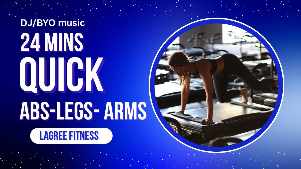 24 mins quick full body workout// Microformer lagree fitness// Mar 30, 2025