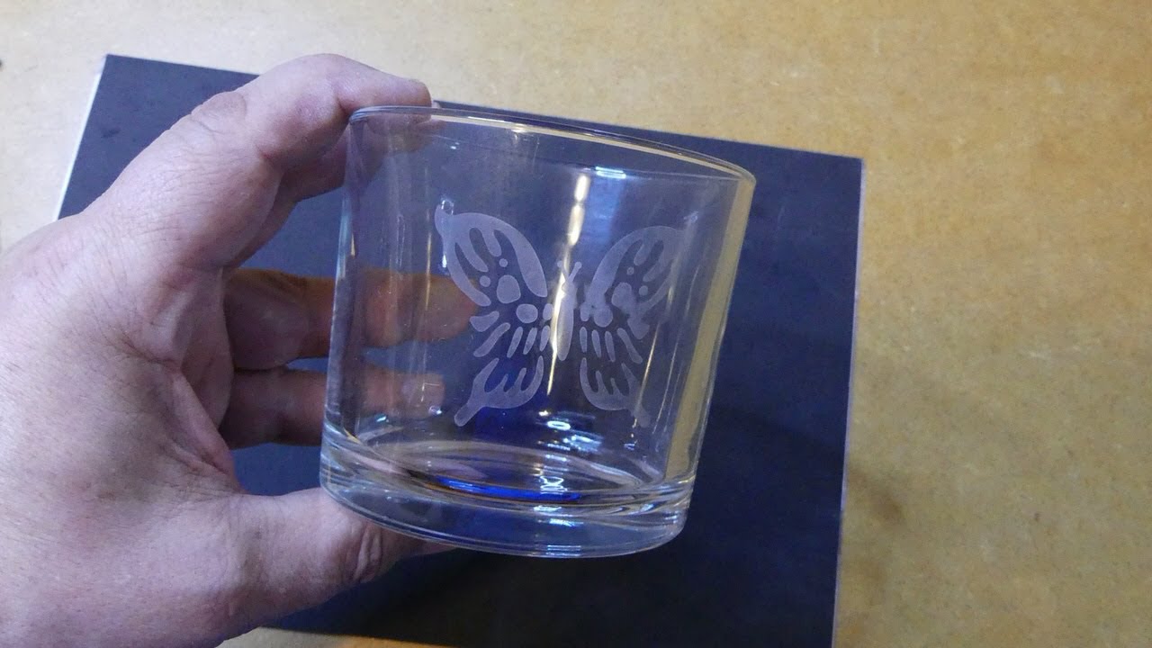 ¿ Podemos grabar cristal con nuestro láser de diodo ?  ( 6 )