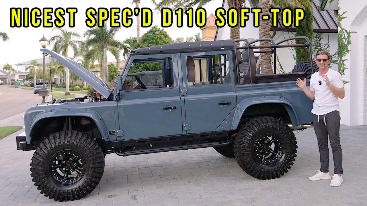 Nicest Spec’d Defender D110 Soft-Top in the World - The Chadwick Collection