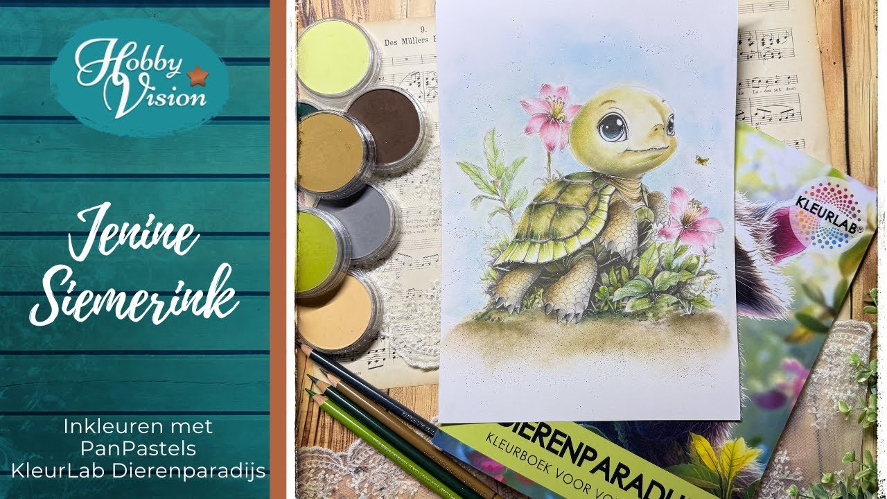 FBLive - 28-01-2026 - Jenine Siemerink - Inkleuren met PanPastels (Dierenparadijs KleurLab)