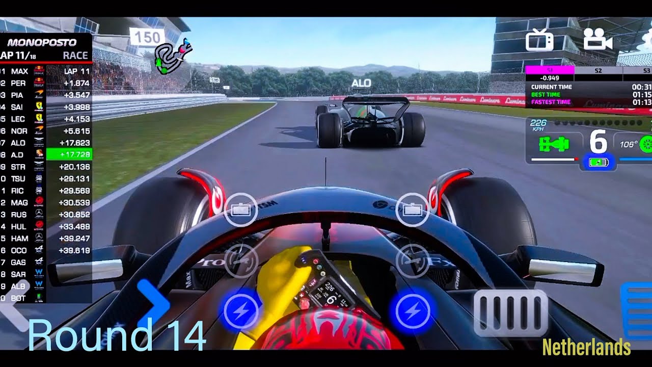 Monoposto 2024 Round 14 Netherlands GrandPrix Last To First Double Win For Redbull,#f124 #monoposto