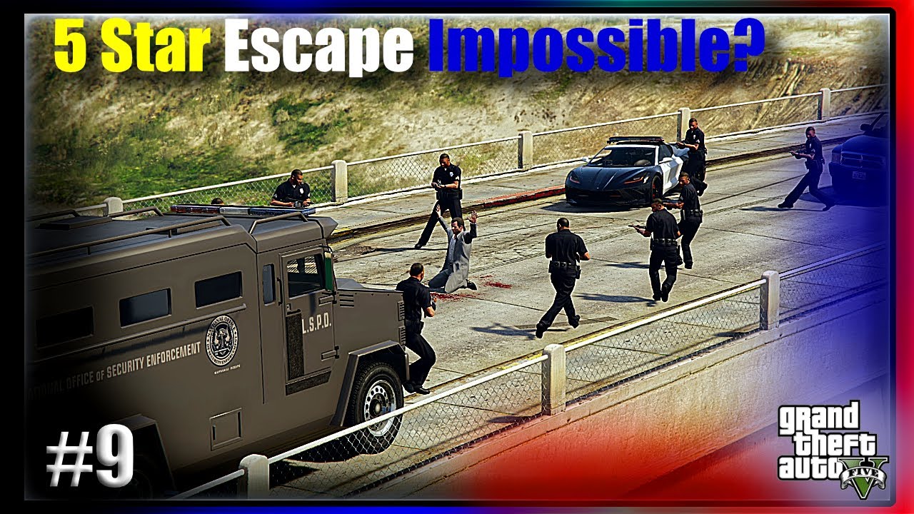 “GTA 5  Wanted Escape | 🚓 LSPD Police Full Attack 💥 Escape Challenge | 🎮 GTA V Gameplay Hindi 🇮🇳”