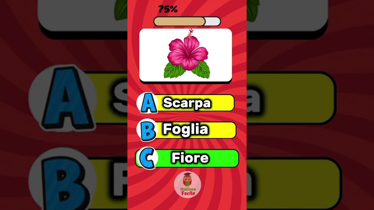 🌺 ¿Cómo se dice flor en escuela en italiano? 😏 