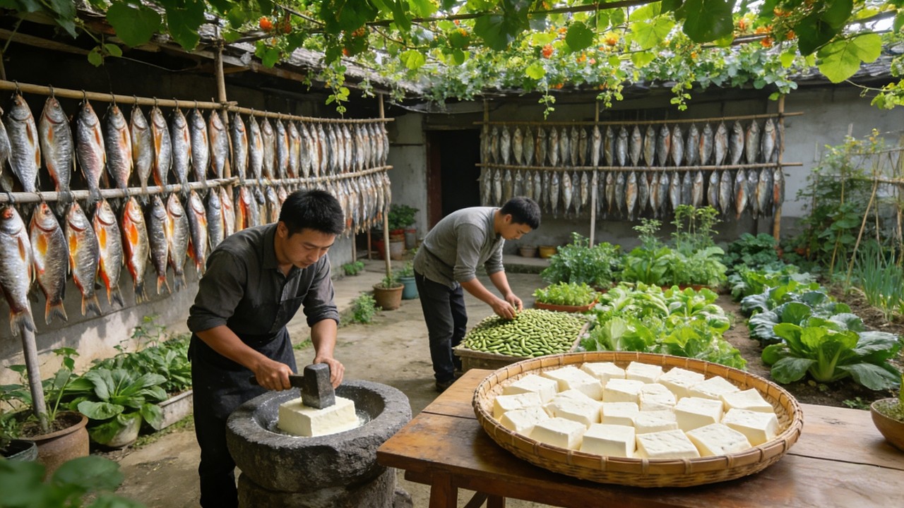 深山里的天然馈赠：苦槠豆腐完整制作教程Step-By-Step Guide: Wild Harvested Bitter Tallow Nut Tofu Recipe!