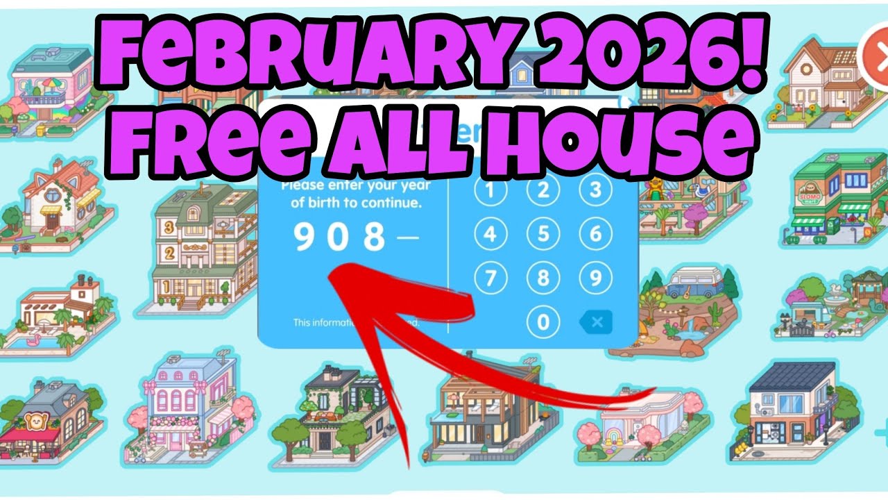 February 2026 Tricks For Free All House! 100% Working Toca Life World | Free Code
