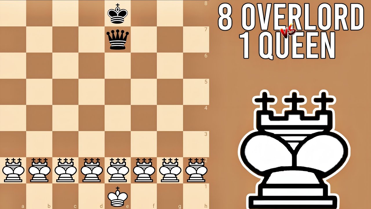 How many QUEEN are needed to defeat 8 OVERLORD ? 