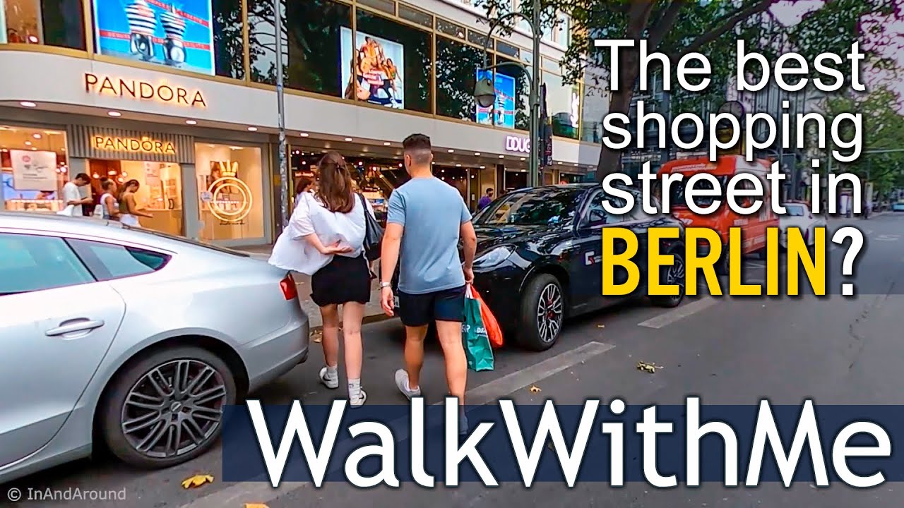 Shopping street in Berlin, Germany | Waking experience in Kurfürstendamm