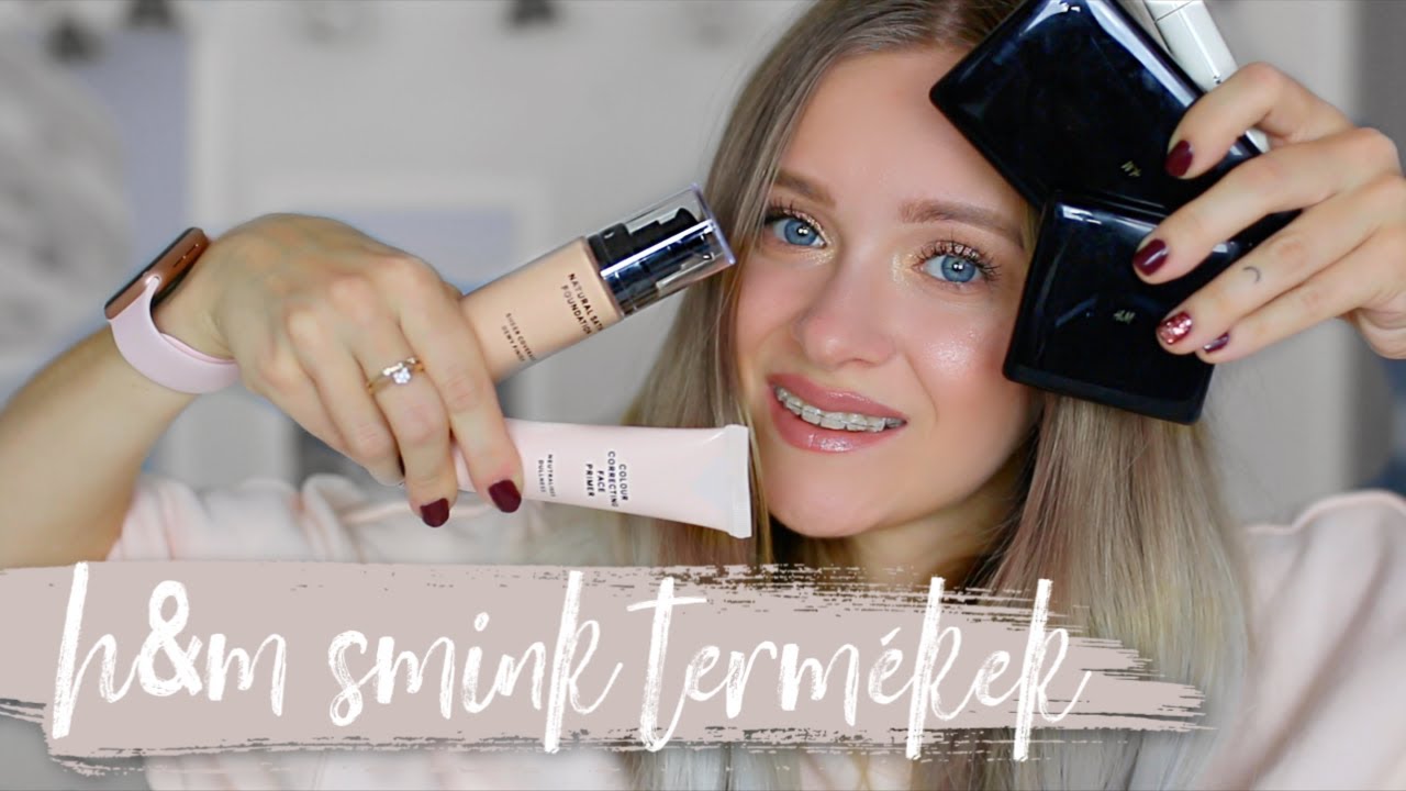Nem tal&aacute;lok szavakat! | Teljes smink CSAK H&M TERM&Eacute;KEKKEL!
