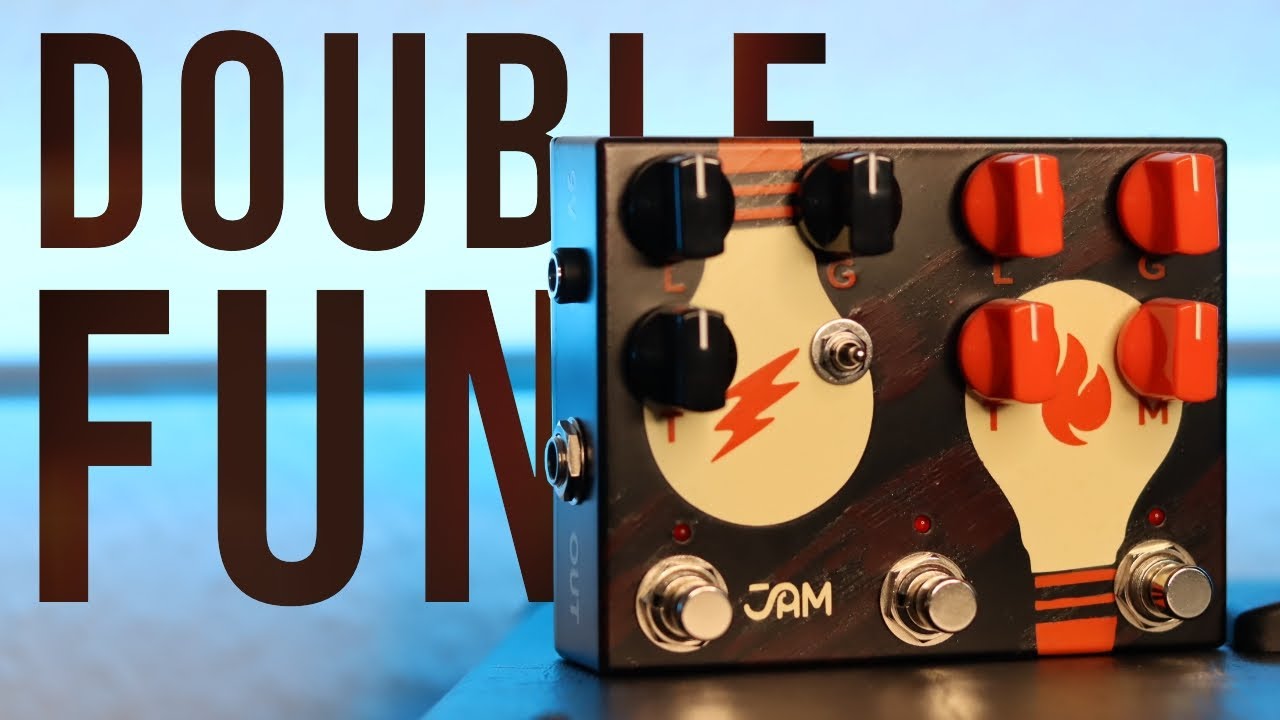 JAM Pedals Double Dreamer Dual Overdrive Demo // Endless Shades Of Gain