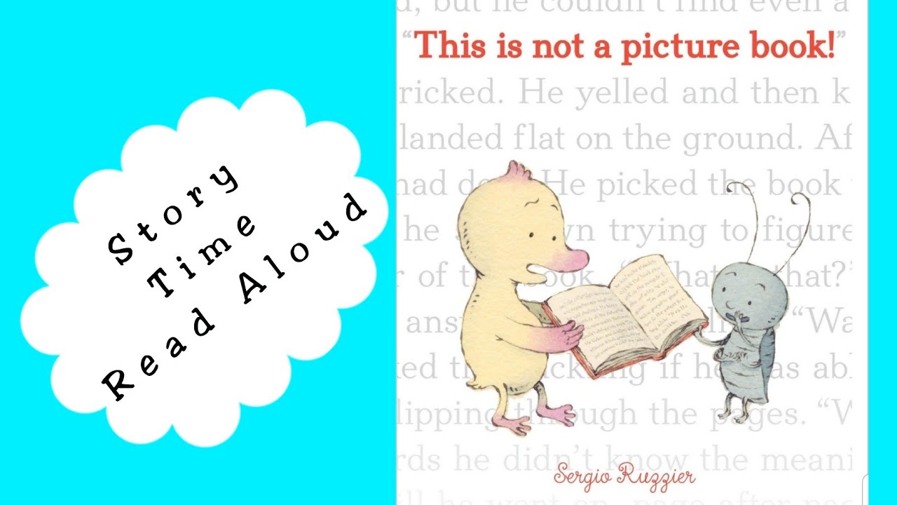 This Is Not A Picture Book! | Read Aloud Story Time | Shon's Stories