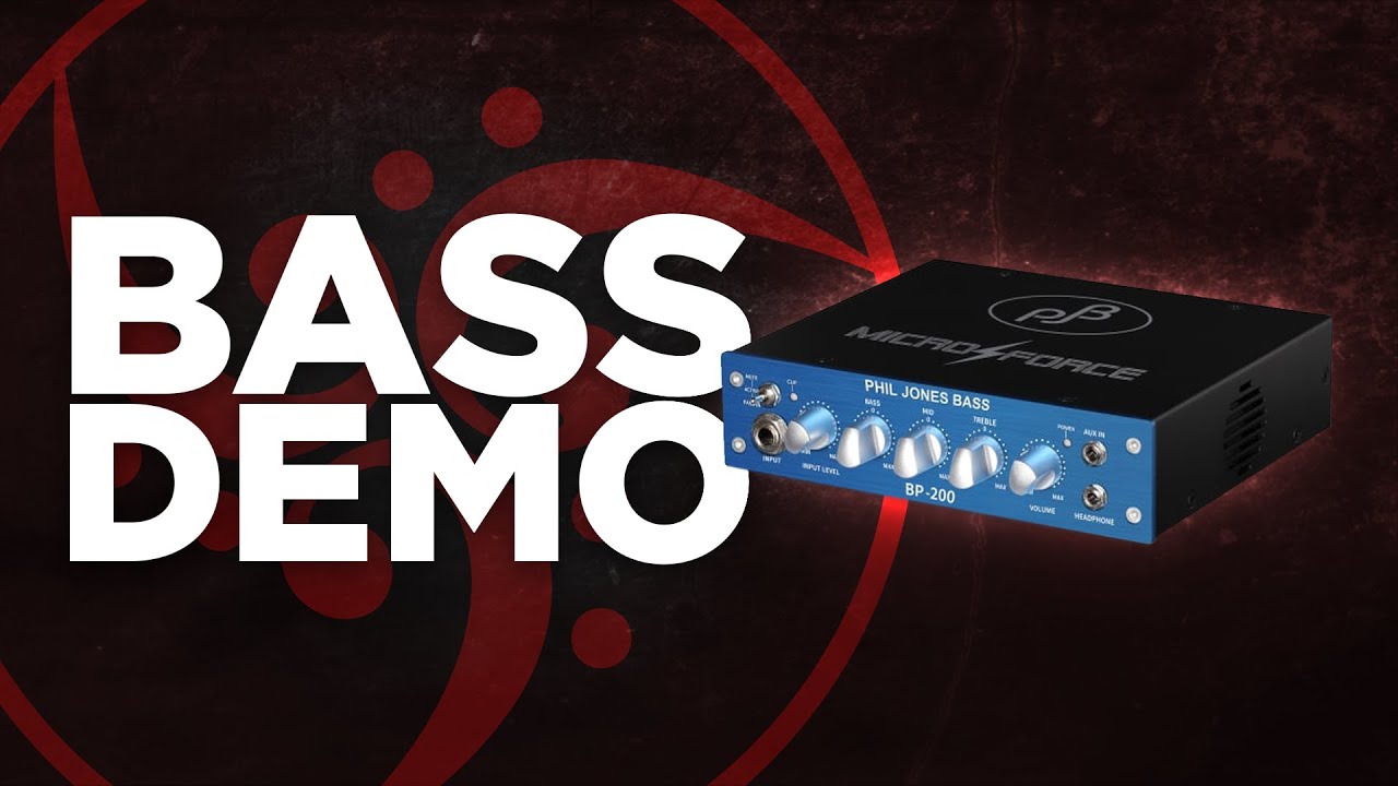 Phil Jones Bass BP-200 Bass Amp Demo