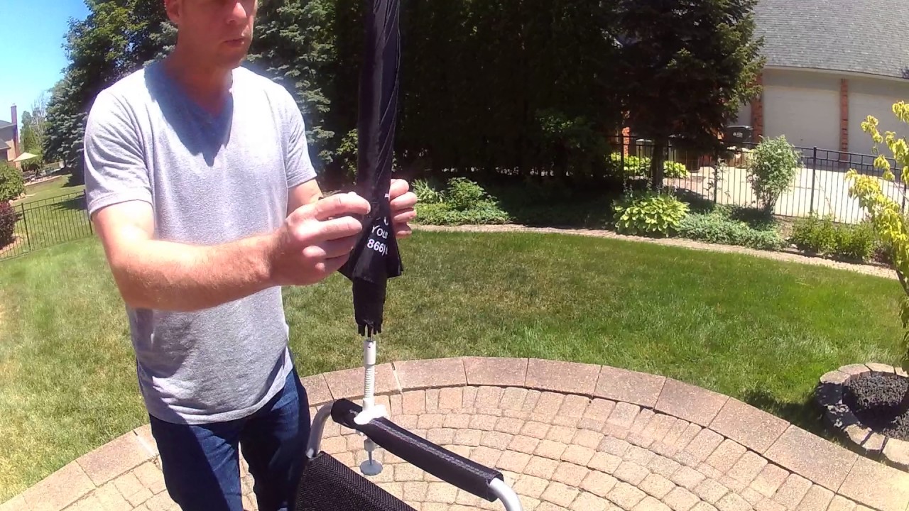 Umbrella on Eagle Wheelchair
